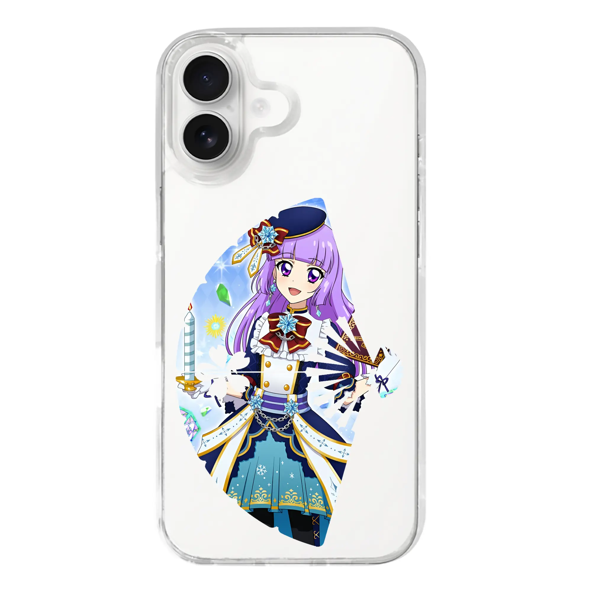 アイカツ グッズ 氷上 スミレ - iPhone 17シリーズ 透明スマホケース – 薄型・耐衝撃・精密フィット保護カバー